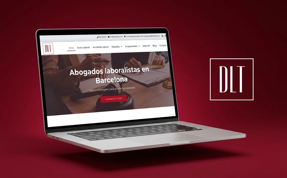 Caso de éxito SEO: web de De La Tejera Abogados, despacho laboralista en Barcelona